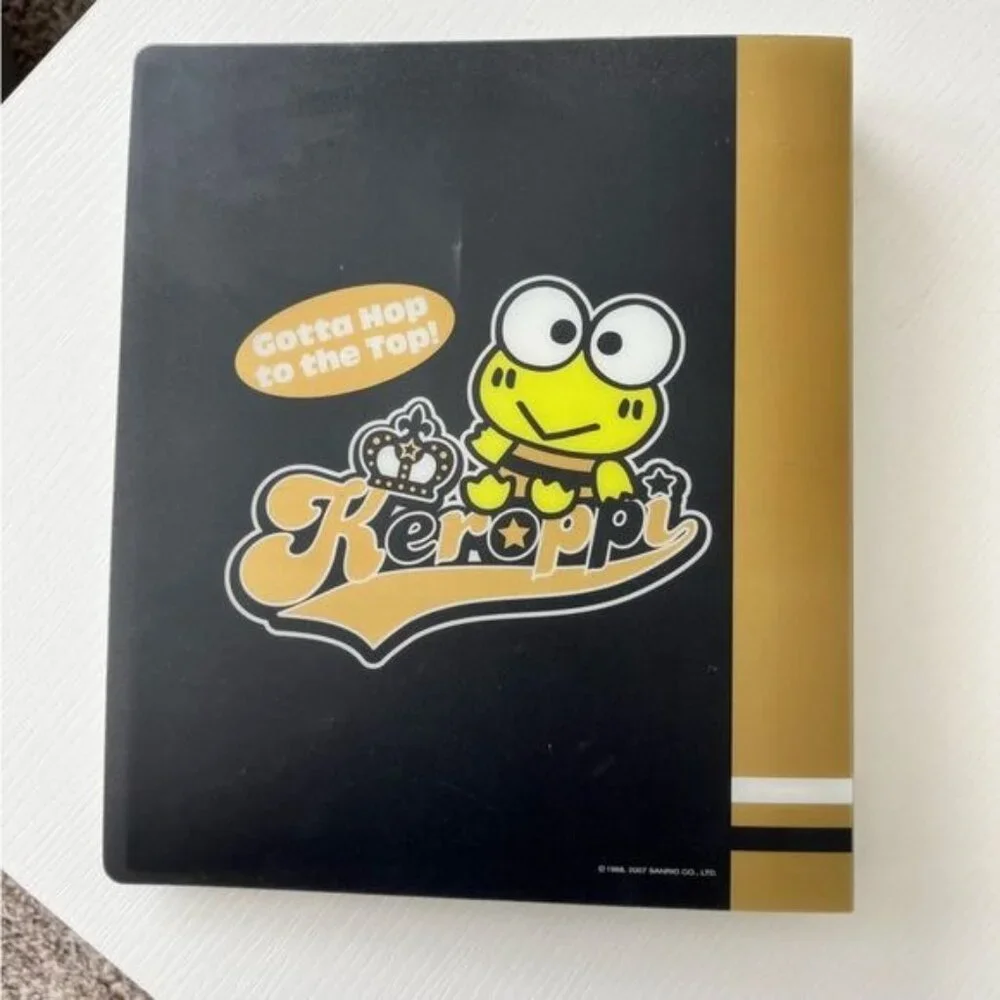 Keroppi Sanrio Surprises Binder Stickers Pen Set
